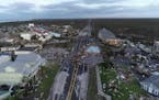 Watch drone video of devastation left in Mexico Beach