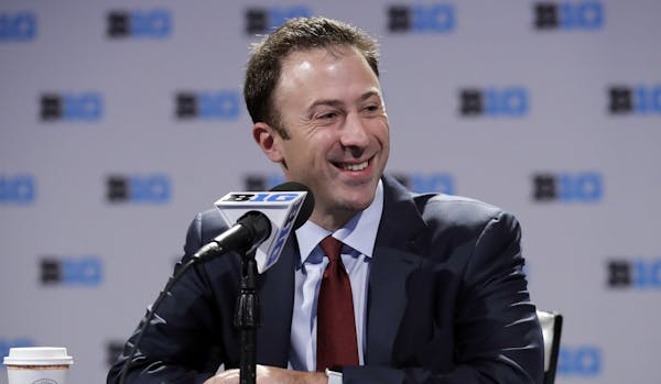 Gophers coach Richard Pitino talked about his point guard options — Isaiah Washington, Amir Coffey, Dupree McBrayer and Marcus Carr — at Big Ten m