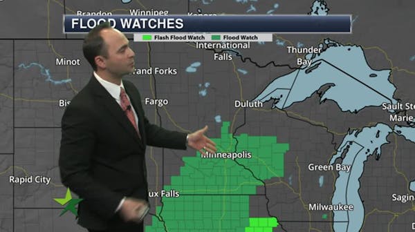 Morning forecast: Light rain to start, chance of PM T-storms
