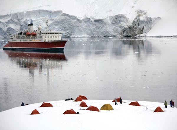 It’s not for everyone, but overnight camping is an option for thrill seekers on some small Antarctic expedition ships listed by AdventureSmith Explo