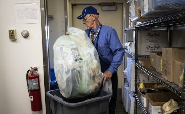Owner David Rech has offered organic recycling for more than two years at his Culver’s restaurant in Plymouth because “it’s the right thing to d