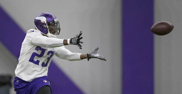 Vikings safety George Iloka, above practicing at TCO Performance Center last month, could make his first start on Sunday since the team signed him on 