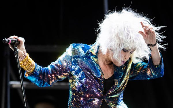 Cyndi Lauper performed at Xcel Energy Center in St. Paul.