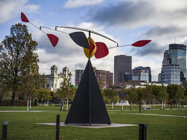 “The Spinner,” a Calder sculpture commissioned by Dayton’s department store in downtown Minneapolis, has ended up in an overlooked location at t