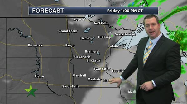 Afternoon forecast: Sunny and breezy, high in 60s