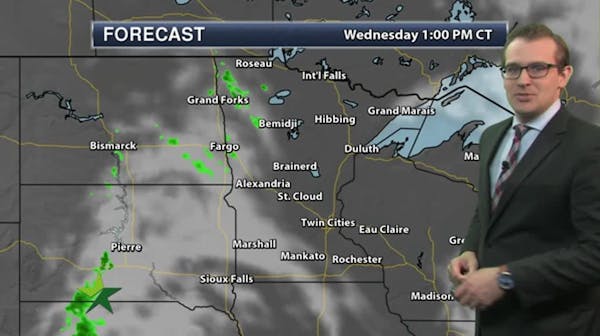 Evening forecast: Low of 43; warmer with clouds