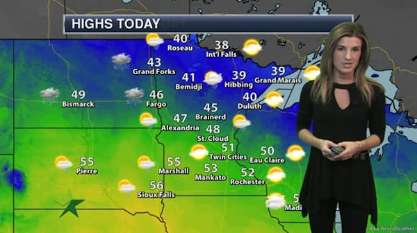 Afternoon forecast: Mostly sunny, high 51