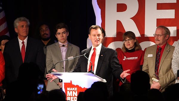 Jeff Johnson gives his concession speech in high-stakes election for Minnesota governor against Tim Walz