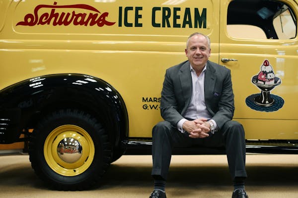 Schwan's CEO Dimitrios Smyrnios, shown in 2017, will continue to lead Schwan's day-to-day operations.
