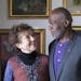 Alan Page and his wife, Diane Sims Page, in late 2017. On Friday, Alan will receive the Presidential Medal of Freedom. In a Nov. 15 commentary, he wro