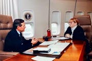 Judy Keen interviewed President George H.W. Bush on Air Force One in 1992, days before his re-election loss to Bill Clinton. Keen, then a USA Today re