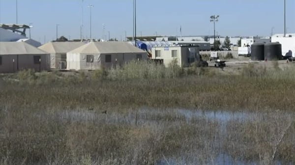 Tent city expands to house more migrant teens