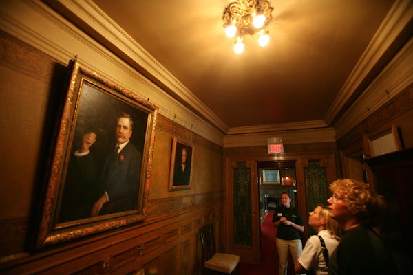 Portraits of Chester and Clara Congdon, the wealthy heads of the Congdon family, still hang proudly in the halls of the Glensheen mansion.