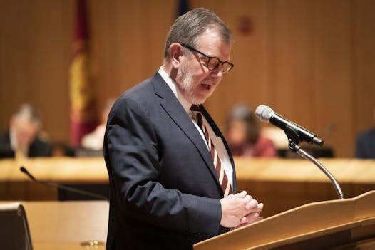 University of Minnesota President Eric Kaler, shown in December, has made his initiative to prevent sexual misconduct on campus a top priority in his final year on the job. 