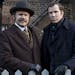 John C. Reilly and Will Ferrell in “Holmes and Watson.”