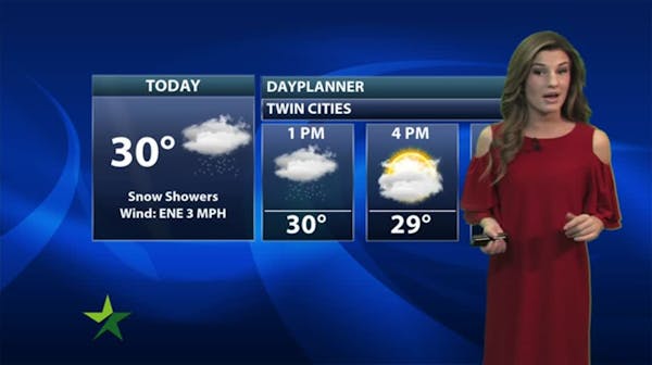 Evening forecast: Snow can't be ruled out