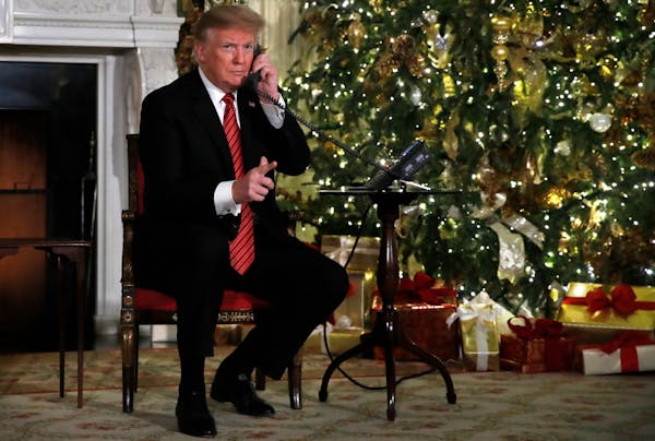 Children call president, first lady for Christmas