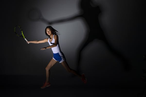 Arlina Shen, Star Tribune metro girls' tennis player of the year. Photo: CARLOS GONZALEZ ï cgonzalez@startribune.com