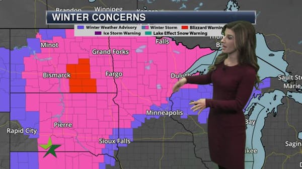 Storm forecast: System moved in Wednesday night