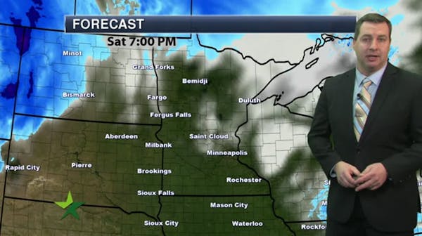 Evening forecast: Increasing clouds, low of 13