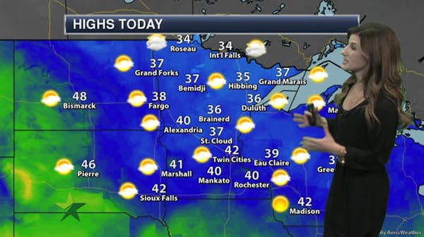 Afternoon forecast: Record warmth; high above 42