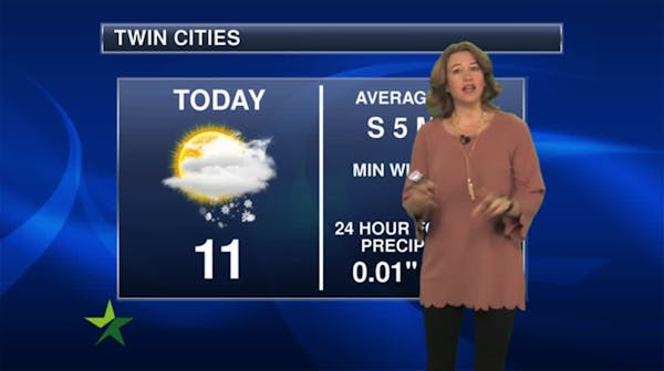 Forecast: A few flakes today, heavy snow Sunday, extreme cold next week