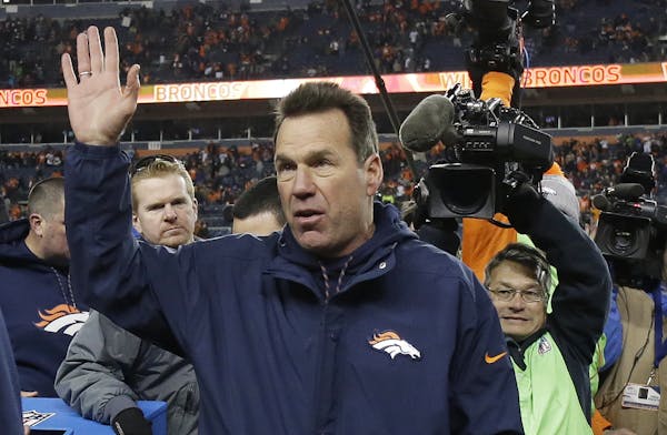 Gary Kubiak’s final game as an NFL coach was on Jan. 1, 2017. He will join the staff of Vikings coach Mike Zimmer as assistant head coach and offens