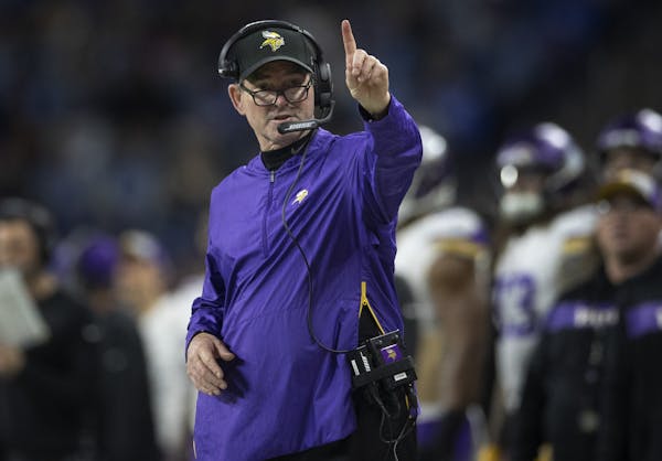 Mike Zimmer said of Kirk Cousins: “I have a lot of confidence in Kirk. … I do think there’s some areas he could get better.”
