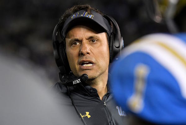 Jedd Fisch served as UCLA interim coach for two games in 2017 before joining the Rams.