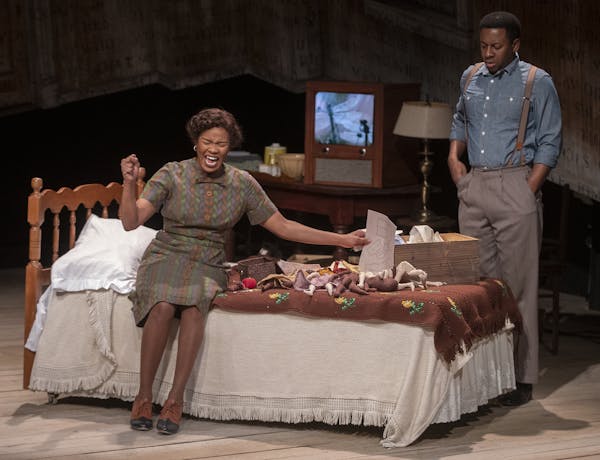 Dame Jasmine Hughes and Darrick Mosley play a couple hurt by the fallout from Emmett Till's murder in "Benevolence."