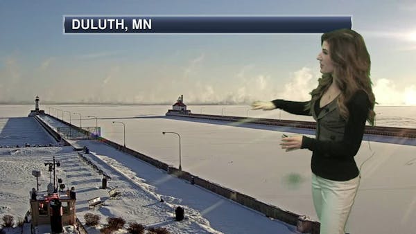 Afternoon forecast: Rising temps, but still below zero