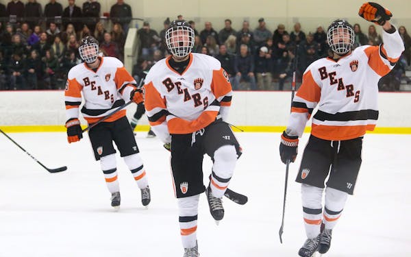 White Bear Lake returns to action in boys' hockey with a game against Roseville Area.