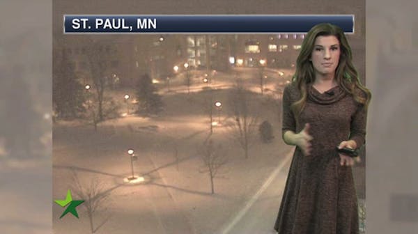 Forecast: Snow will continue through the afternoon commute