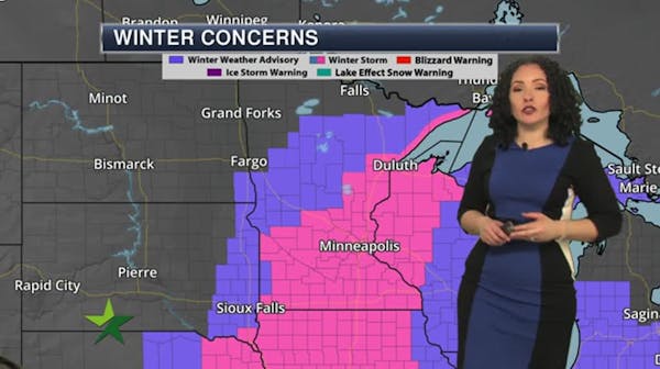 Overnight forecast: Low of 14; clouds build into early snow
