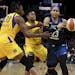 Lynx forward Maya Moore looked for an opening in the team’s Aug. 21 playoff loss at Los Angeles. That will be her final WNBA game for some time.