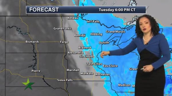 Afternoon forecast: Snow showers continue, winding down this evening