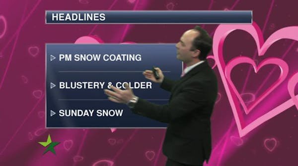 Morning forecast: Gusty winds, flurries, high of 24
