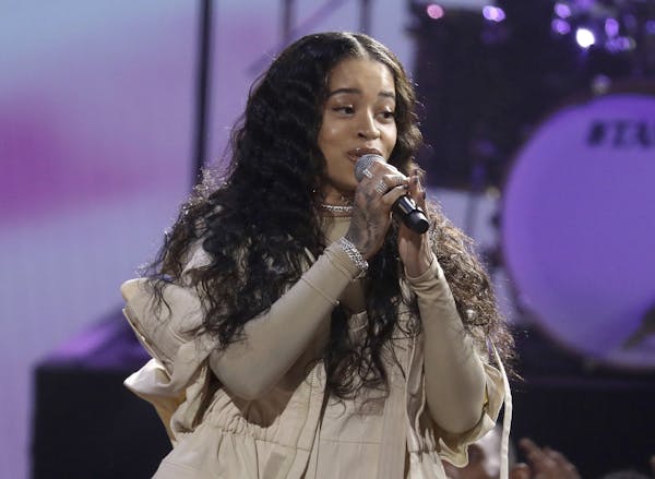 “Boo’d Up” hitmaker Ella Mai, seen here at the American Music Awards in October, easily sold out the Varsity Theater next week.