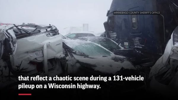 911 calls reflect chaotic Wisconsin highway pileup