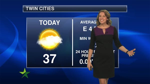 Evening forecast: Low of 31 with drizzle possible; watch out for icy roads