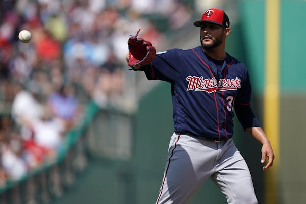 Twins lefthander Martin Perez earlier this spring.