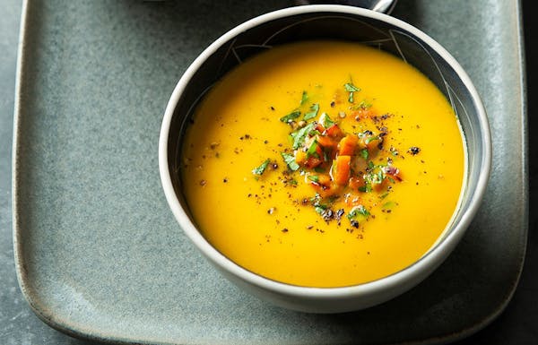 Curried Carrot Soup.