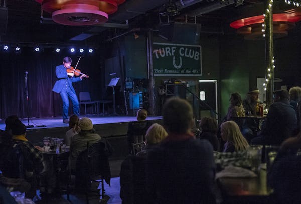 St. Paul Chamber Orchestra artistic director Kyu-Young Kim played Tuesday at a Tapestry festival event at the Turf Club in St. Paul, where SPCO member