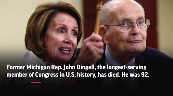 Ex-Rep. Dingell, longest-serving lawmaker, dies