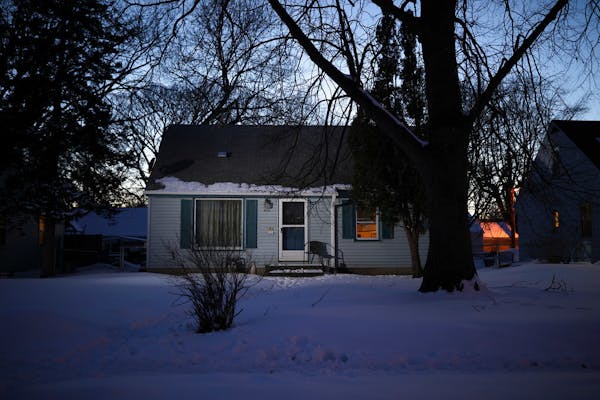 The home in south Minneapolis where Jerry Lee Curry raped and tortured his twin daughters until authorities removed them last May.