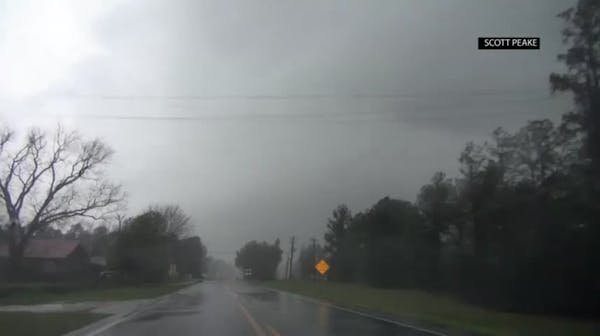 Video shows the moment tornado hit Alabama