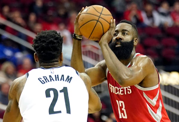 One of the things that makes James Harden so dangerous is that in addition being a great scorer, he can drive to the basket and toss lobs to the Rocke