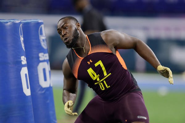 NFL draft's 'outstanding' defensive line class draws Vikings' attention
