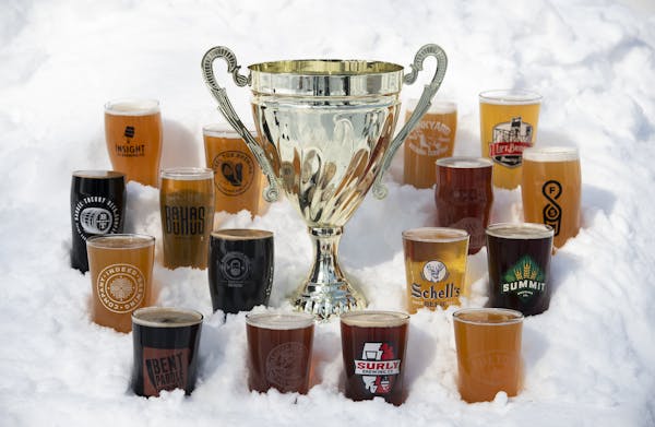 The Ultimate Minnesota Beer Bracket trophy.