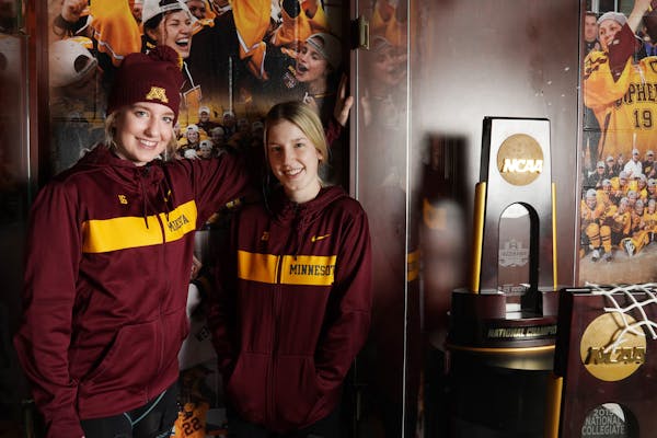 Sisters Amy and Sarah Potomak have combined forces at the U, helping lead the Gophers back to the Women’s Frozen Four.